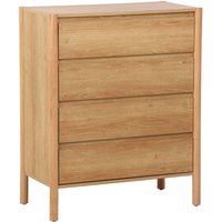 sweeek - Kommode Holzdekor 4 Schubladen sweeek - Kommode Holzdekor 4 Schubladen von SWEEEK