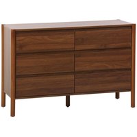 sweeek - Kommode Holzdekor 6 Schubladen von SWEEEK