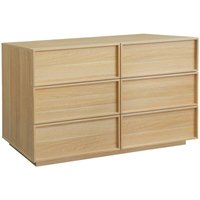 sweeek - Kommode mit Holzlook und 6 Schubladen sweeek - Kommode mit Holzlook und 6 Schubladen von SWEEEK