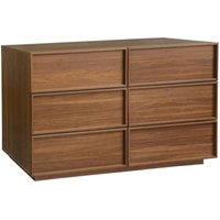 sweeek - Kommode mit Holzlook und 6 Schubladen sweeek - Kommode mit Holzlook und 6 Schubladen von SWEEEK