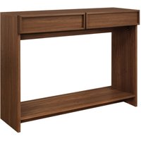 sweeek - Konsole Holzlook 2 Schubladen und Regal von SWEEEK