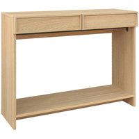 sweeek - Konsole Holzlook 2 Schubladen und Regal sweeek - Konsole Holzlook 2 Schubladen und Regal von SWEEEK