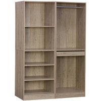 sweeek - Modulares Kleiderschrank-Set mit 2 Elementen von SWEEEK