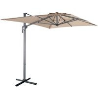 sweeek - Rechteckiger Ampelschirm 2x3 m sweeek - Rechteckiger Ampelschirm 2x3 m von SWEEEK