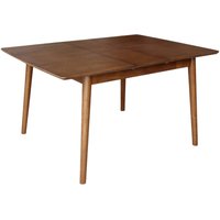 sweeek - Rechteckiger ausziehbarer Esstisch Heveaholz und Eichenfurnier 4-6 Plätze sweeek - Rechteckiger ausziehbarer Esstisch Heveaholz und Eichenfurnier 4-6 Plätze von SWEEEK