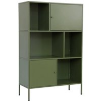 sweeek - Sideboard, industrielles Aufbewahrungsmöbel aus Stahl mit 6 Stauräumen von SWEEEK