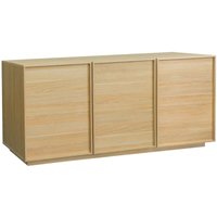 sweeek - Sideboard mit Holzlook 3 Türen 160 cm von SWEEEK