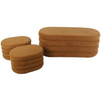 sweeek - Sitzbank mit Stauraum und 2 Aufbewahrungshocker mit Bouclé-Bezug sweeek - Sitzbank mit Stauraum und 2 Aufbewahrungshocker mit Bouclé-Bezug von SWEEEK
