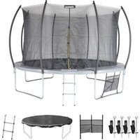 sweeek - TRAMPOLIN 370CM MIT INNENNETZ UND KOMPLETTKIT von SWEEEK