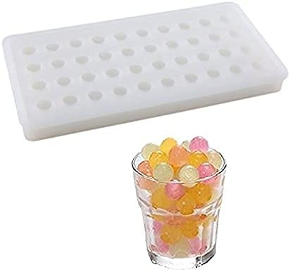 SWEET CANDY BAKERY 2 x Eiskugeln Form aus Silikon Eiswürfelform EIS-kügellchen Eiskugeln Kugel-Form Schokoladen-Form Pralinen-Form von SWEET CANDY BAKERY