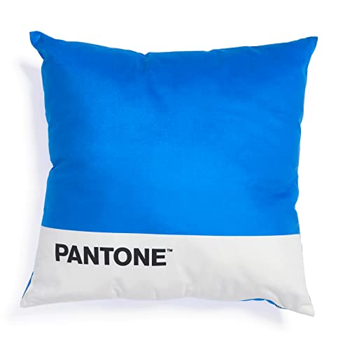SWEET HOME Pantone Kissen, 40 x 40 cm, verdeckter Reißverschluss, 350 g/m², Blau von SWEET HOME