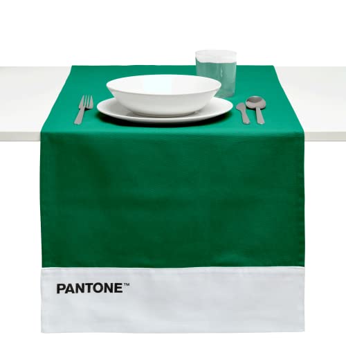 Pantone™ - Tischläufer aus 100% Baumwolle, 220 g, 45 x 145 cm, Grün von SWEET HOME