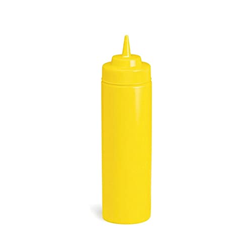 Quetschspender aus gelbem Kunststoff für Ã–l und Essig ml 350 cod.DS01870LU cm 22h diam.6 by Varotto & Co. von SWEET HOME