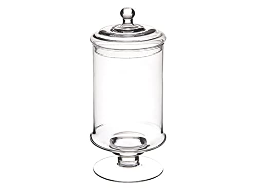 SWEET HOME Glasbehälter mit Deckel für Kekse cod.SB00651LU cm 33h diam.13,5 by Varotto & Co. von SWEET HOME
