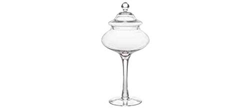 SWEET HOME Glasbehälter mit Deckel für SüÃŸigkeiten und Konfetti cod.SB00660LU cm 43h diam.20 by Varotto & Co. von SWEET HOME