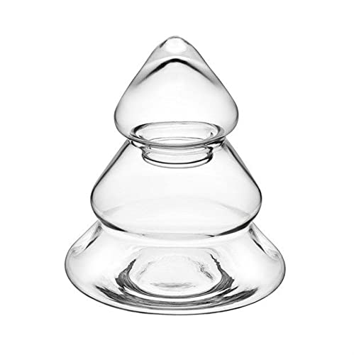 SWEET HOME Keksförmiger Weihnachtsbaum aus Glas cod.SB02530LU cm 16h diam.13 by Varotto & Co. von SWEET HOME