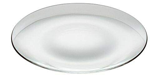 Transparenter Brotteller aus Glas cod.SV00510LU cm 15x15x1,5h diam.15 by Varotto & Co. von SWEET HOME