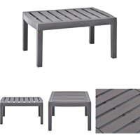 Sweiko - Gartentisch Mokka 78x55x38 cm Kunststoff FF48816DE von SWEIKO