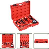 Sweiko - The Living Store 12-tlg. Diesel Kompressionstester Satz - Dieselkompressorprüfung - Motordiagnose - Kompressionsmessgerät - Dieselmotorteile von SWEIKO