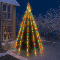 Sweiko - Weihnachtsbaum-Beleuchtung 500 LEDs Mehrfarbig 500 cm von SWEIKO