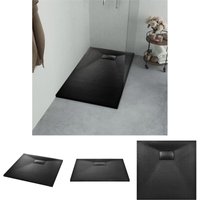 The Living Store Duschwanne smc Schwarz 80×80 cm - Duschwannen - Schwarz The Living Store Duschwanne smc Schwarz 80×80 cm - Duschwannen - Schwarz von SWEIKO