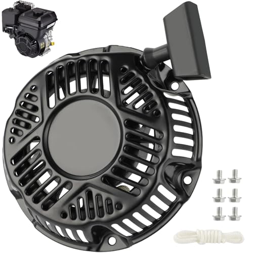 Recoil Pull Starter Kit, Recoil Pull Starter Replacement for Craftsman, Briggs and Stratton 163cc 208cc 590607 797276, Recoil Starter Assembly with Pull Rope for Generators, Engines, Edge Cutters von SWEWARM