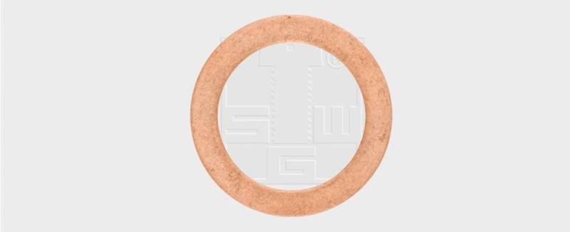 SWG Dichtring, Kupfer, DIN 7603 14x20x1,5 5 Stück von SWG Gaisbach