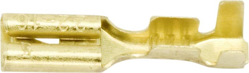 SWG Flachsteckhülse mit Rastnase 0,5-1,0 mm² 2,8x0,5 unisoliert von SWG Gaisbach