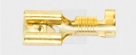 SWG Flachsteckhülse mit Rastnase 1,5-2,5 mm² 6,3x0,8 unisoliert SWG Flachsteckhülse mit Rastnase 1,5-2,5 mm² 6,3x0,8 unisoliert von SWG Gaisbach