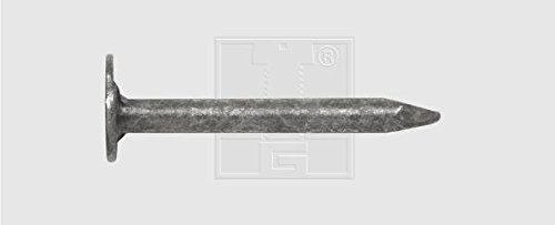 SWG Dachpappstift DIN 1160 2,8 x 16 mm Stahl feuerverzinkt 1 kg von SWG - Schrauben