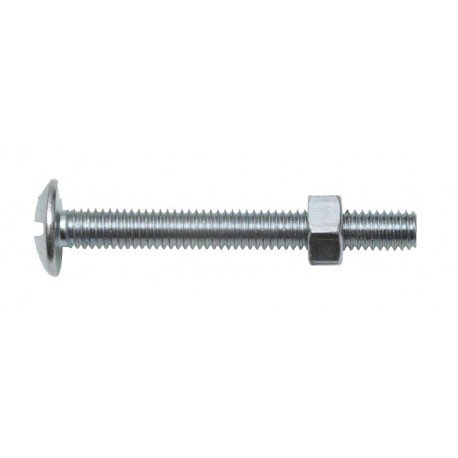 SWG Möbelschrauben m. Mutter M4 x 40 mm VZ SW7 25 Stück von SWG