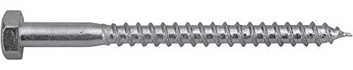 SWG Sechskant- Holzschraube DIN 571 8 x 50 mm VZ SW13 50 Stück von SWG