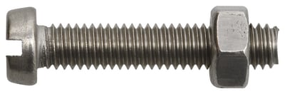 Gewindeschraube Zylinderkopf mit Mutter Edelstahl Gewindeschraube Zylinderkopf mit Mutter Edelstahl von SWG