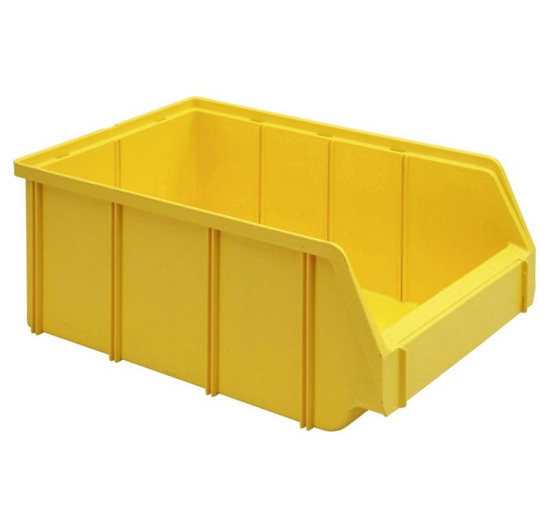 SWG Aufbewahrungsbox SWG 9614275 Sichtlagerkasten (L x B x H) 335 x 209 x 152 mm Gelb 1 von SWG