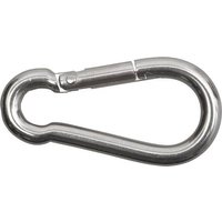 SWG 680 304 005 80 Feuerwehrkarabinerhaken Edelstahl A4 (L x B) 50mm x 5mm von SWG