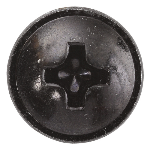 SWG H2-Blechschrauben, ØxL: 4,2 x 19 mm, Stahl, 10 Stück - schwarz von SWG