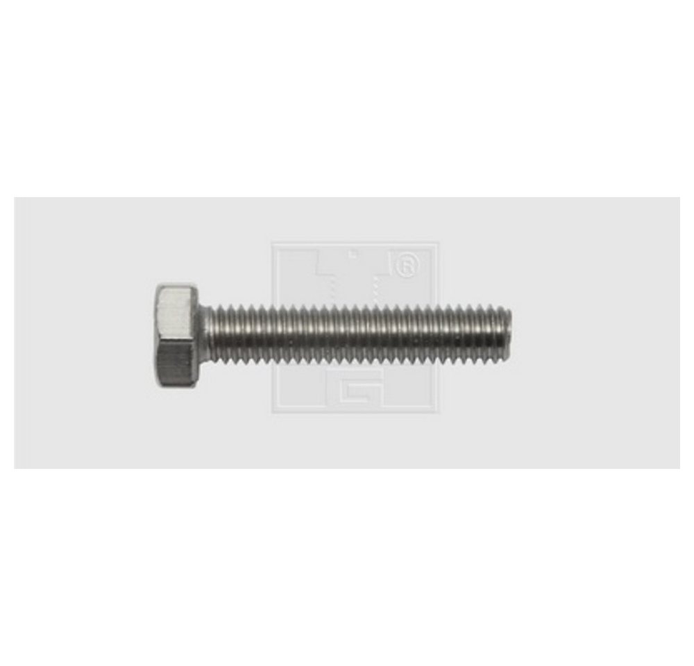 SWG Schraube SWG 9653067 Sechskantschraube M5 30 mm Außensechskant DIN 933 Edels SWG Schraube SWG 9653067 Sechskantschraube M5 30 mm Außensechskant DIN 933 Edels von SWG