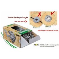 Schraube hox 4,5 x 80 inkl. Hülse h 20 Dose mit 200 Stück von SWG