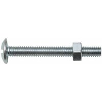 SWG - Verzinkte Pfostenschraube + Mutter - 8 x 50 - Packung mit 20 Stück SWG - Verzinkte Pfostenschraube + Mutter - 8 x 50 - Packung mit 20 Stück von SWG