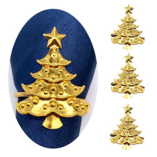 SWHC Serviettenringe Gold, Serviettenringe Weihnachtsbaum Exquisit Serviettenhalter Serviettenringe Weihnachten Mehrzweck Ramadan Tischdeko Deko Islam Deko Tischdekoration für Party SWHC Serviettenringe Gold, Serviettenringe Weihnachtsbaum Exquisit Serviettenhalter Serviettenringe Weihnachten Mehrzweck Ramadan Tischdeko Deko Islam Deko Tischdekoration für Party von SWHC