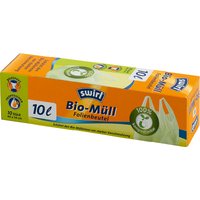 SWIRL Abfallbeutel Biofolie mit Griff 10l Pack Rolle mit von SWIRL
