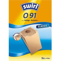 Swirl - Staubsaugerbeutel O91 / o 91 für Omega Staubsauger von SWIRL