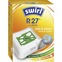 Swirl - Staubsaugerbeutel R27 / r 27 EcoPor für Rowenta Staubsauger Dymbo von SWIRL