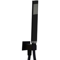 B-Way Stick Handbrause, 1 Strahl, mit Anschlussbogen und 1,5 m Schlauch, schwarz matt (satbspvsbw) - Swiss Aqua Technologies von SWISS AQUA TECHNOLOGIES