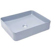 Swiss Aqua Technologies - Infinitio Aufsatzwaschbecken 50 x 40 x 11 cm, ohne Überlauf, matt dunkelblau (SATINF5040DBLM) von SWISS AQUA TECHNOLOGIES