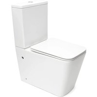 Infinitio Stand-WC-Set Vario-Abfluss + SoftClose WC-Sitz + Spülkasten, weiß (SATINF032SREXVPSN) - Swiss Aqua Technologies von SWISS AQUA TECHNOLOGIES