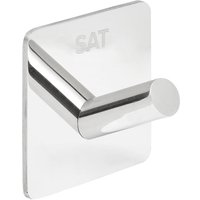 Selbstklebender Wandhaken aus Edelstahl, glänzend verchromt (HACEKNALEP1H) - Swiss Aqua Technologies von SWISS AQUA TECHNOLOGIES