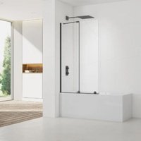 Swiss Aqua Technologies - Badewannenabschirmung sat Walk-In Xmotion 150x117,5 cm schwarz (SATWIXMVZ150C) von SWISS AQUA TECHNOLOGIES