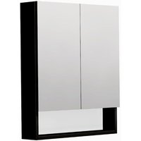 Swiss Aqua Technologies Cube Way 60x72x14 cm Hängeschrank mit Regalen, schwarz matt (GALCU3D60HP) von SWISS AQUA TECHNOLOGIES