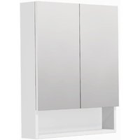 Swiss Aqua Technologies Cube Way 60x72x14 cm Hängeschrank mit Regalen, weiß matt (GALCU3D60BP) von SWISS AQUA TECHNOLOGIES